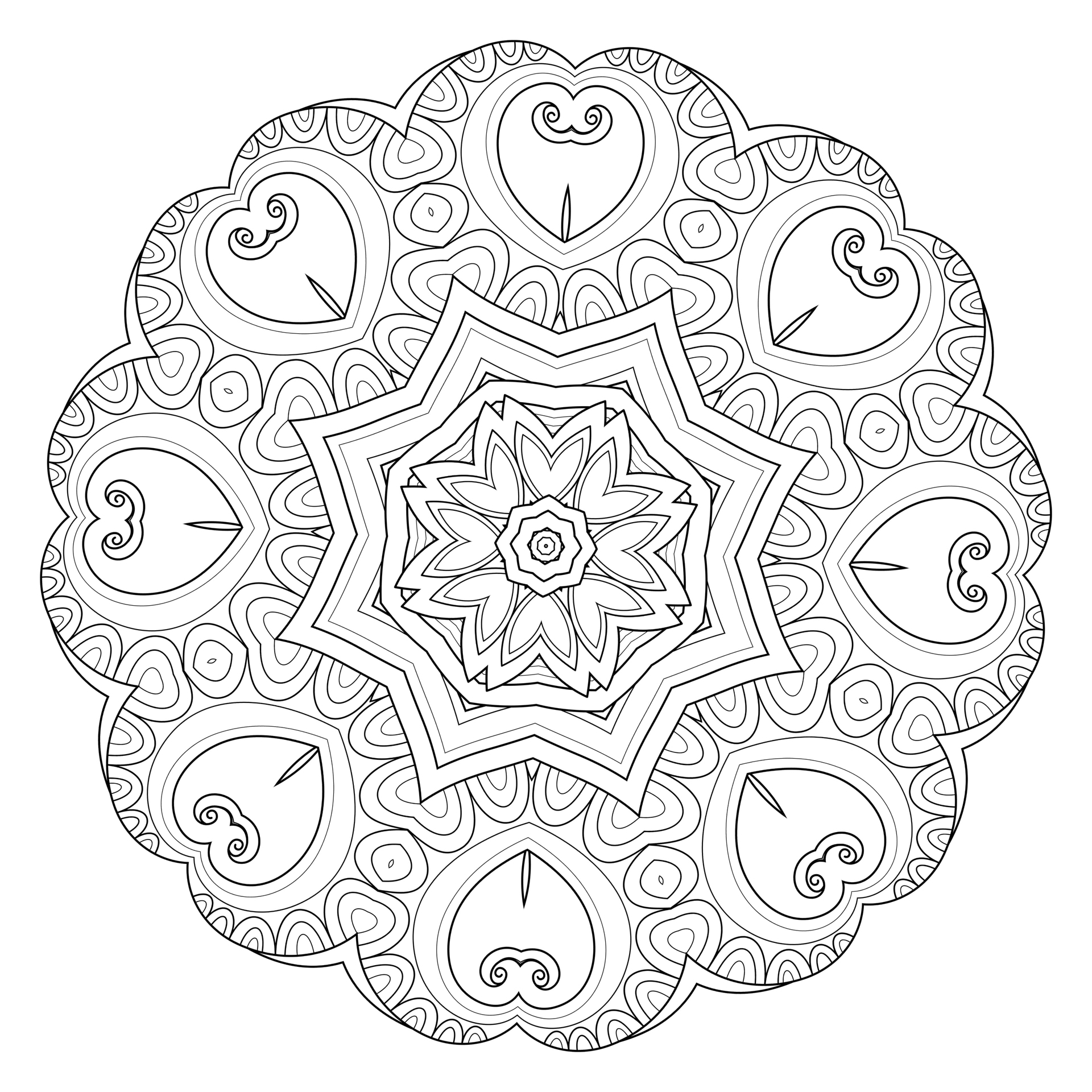 Dibujo Para Colorear Mandala Dibujos Para Imprimir Gratis Img