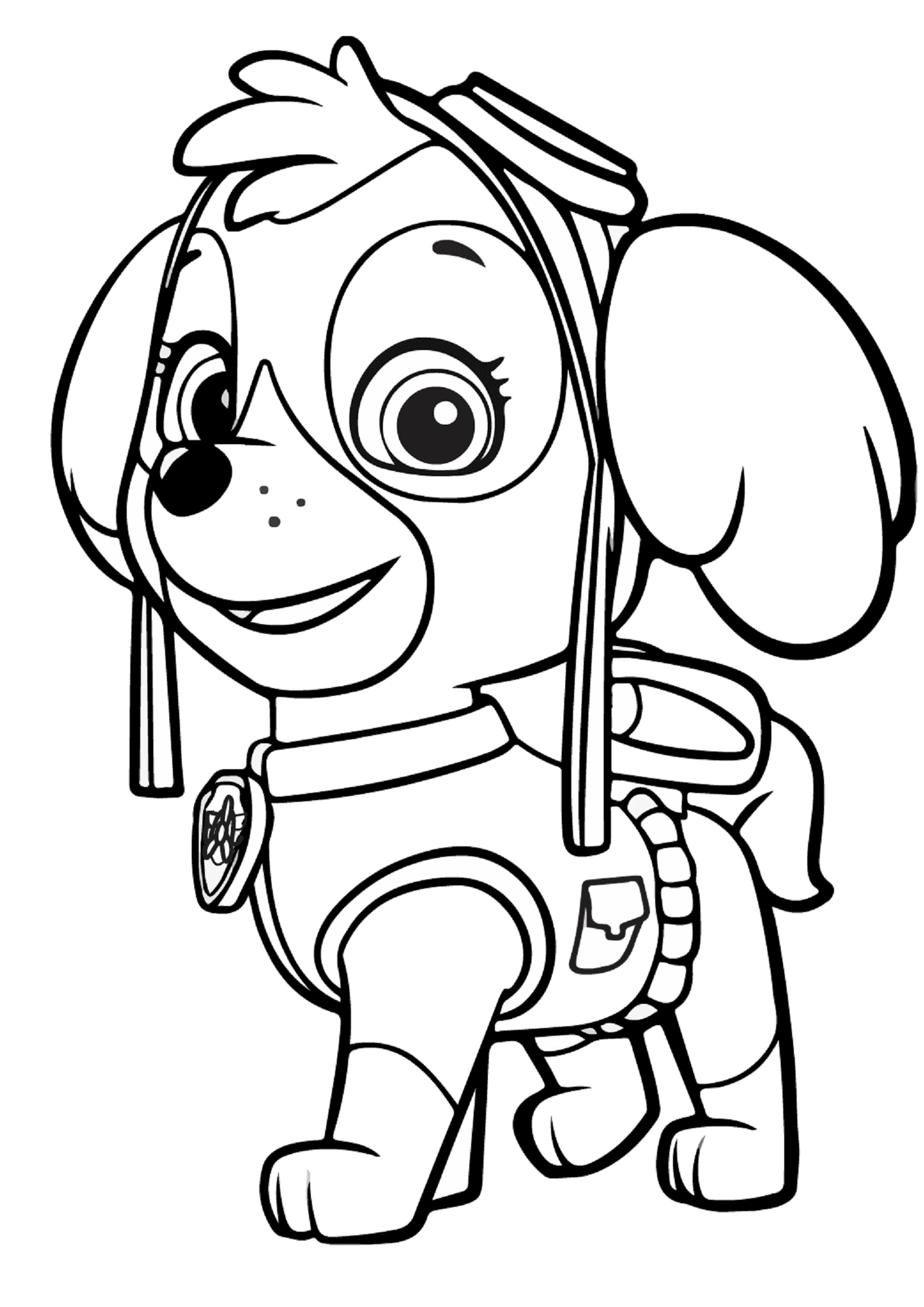 Dibujos de La Patrulla Canina para colorear, Paw Patrol