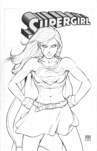 Dibujos De Supergirl Para Colorear Pintar E Imprimir Gratis