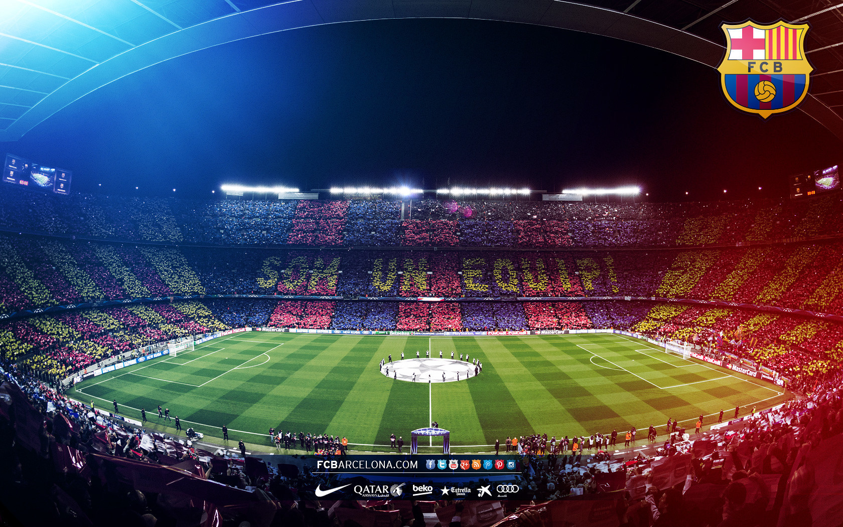 Fondo pantalla FB Barcelona Wallpaper 13 Camp Nou