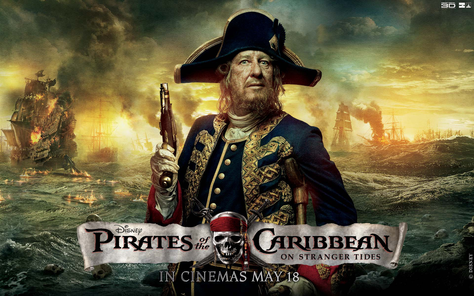 Fondos de Piratas del Caribe 4 En Mareas Misteriosas, Wallpapers