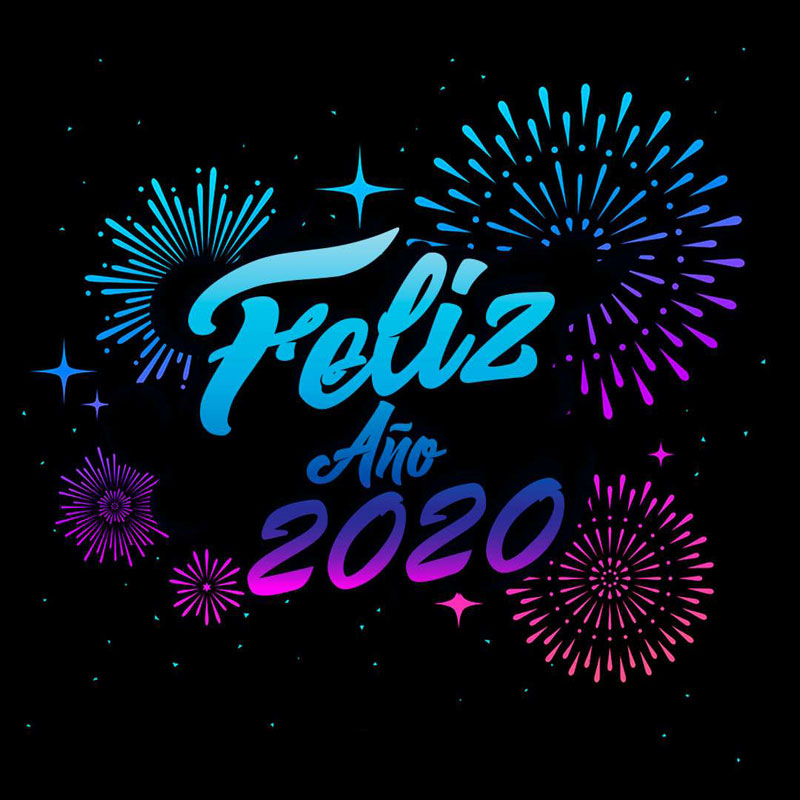 Feliz Año Nuevo 2020 Tarjetas Para Felicitar El Año 2020 Gratis 