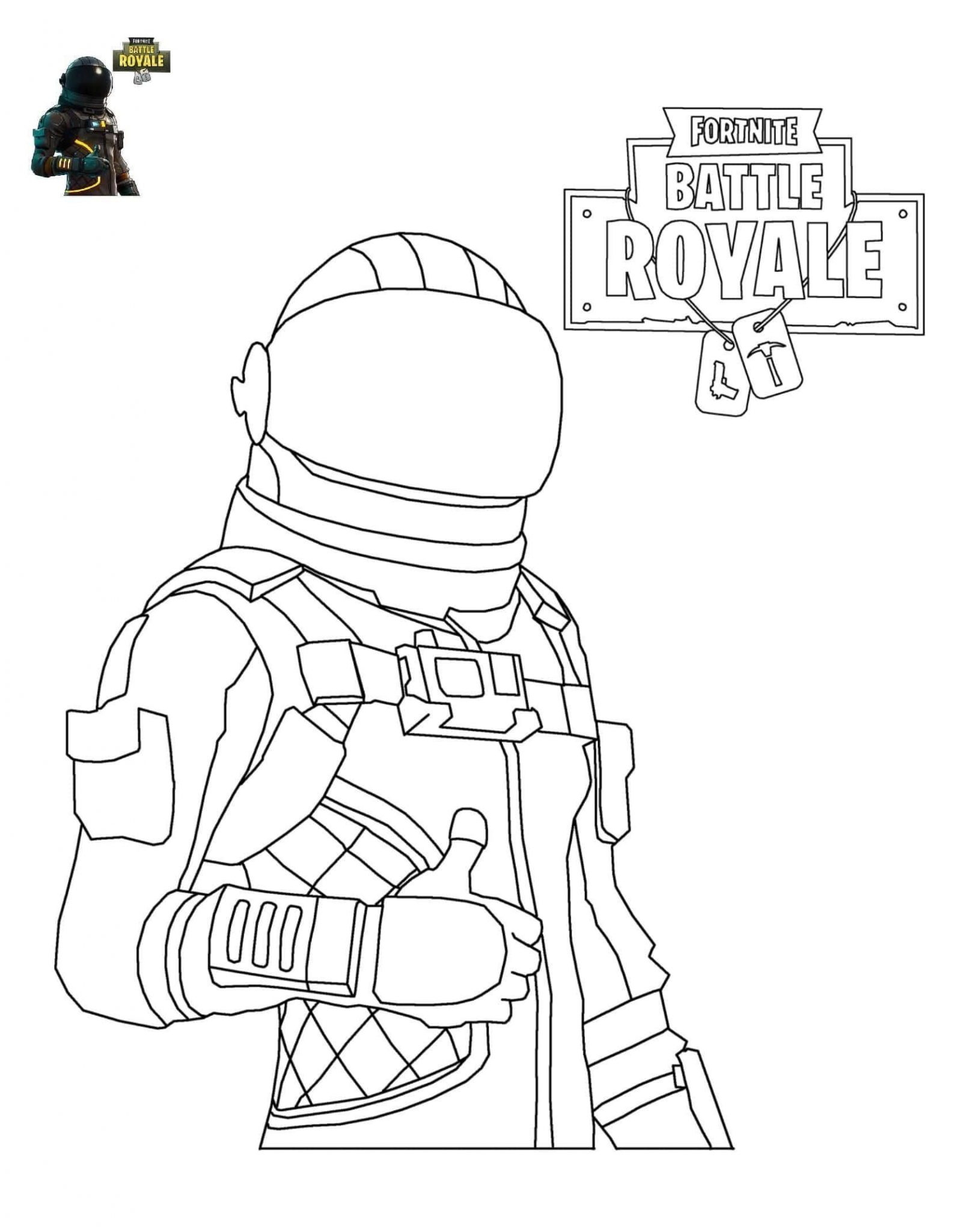 Dibujos De Fortnite Para Colorear E Imprimir 5487